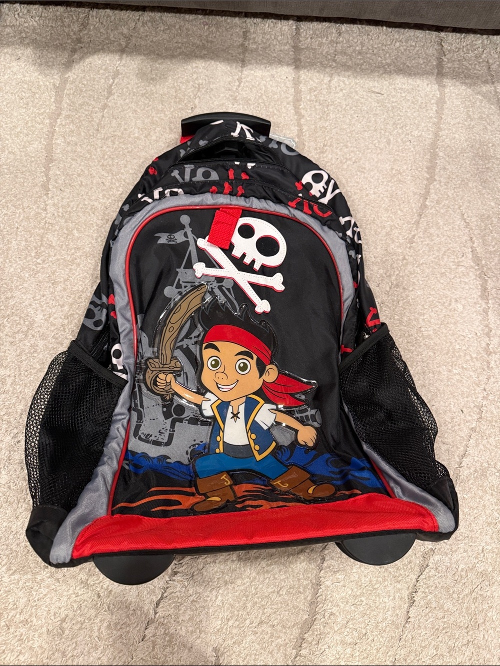 Jake and the Neverland Pirates roller bag
